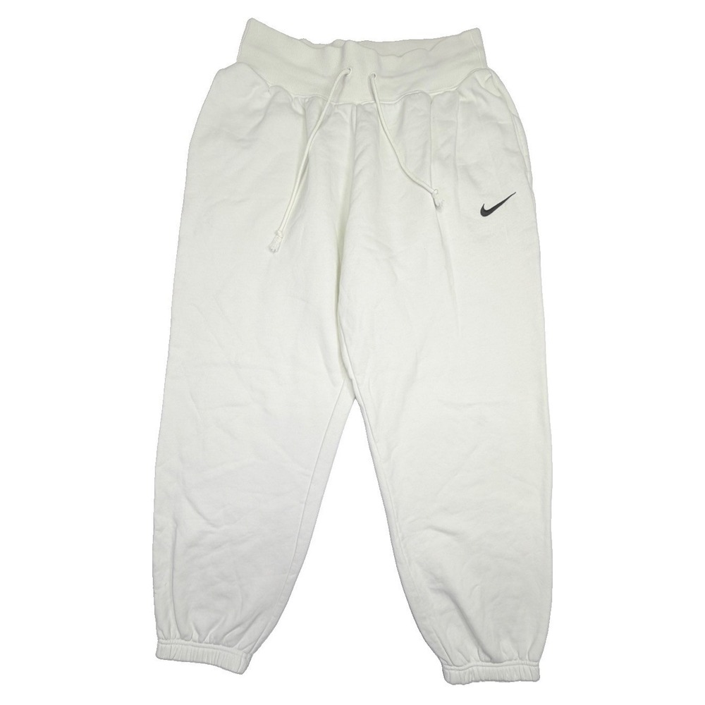 Nike Sportswear Phoenix Fleece Jogger Sweatpants Ivory Women's‎ Medium